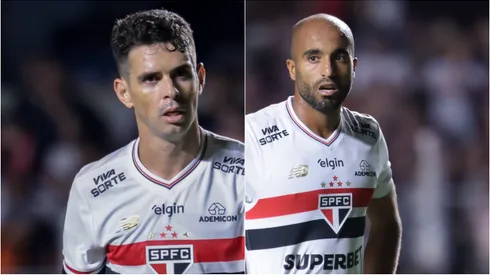 Oscar e Lucas Moura podem ser desfalques do São Paulo. Foto: Marcello Zambrana/AGIF