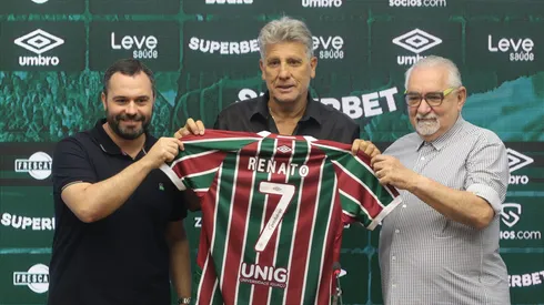 Renato Gaúcho foi apresentado oficialmente - Foto: Flickr Oficial do Fluminense.
