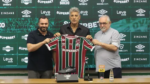 Renato Gaúcho é o novo técnico do Fluminense. Foto: Marcelo Gonçalves/Fluminense FC