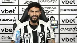 Mastriani foi apresentado no Botafogo. Foto: Vitor Silva/Botafogo