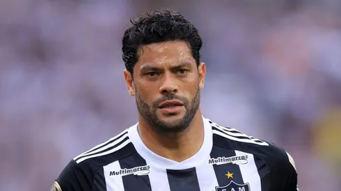 Hulk em ação contra o Botafogo, na final da Libertadores.