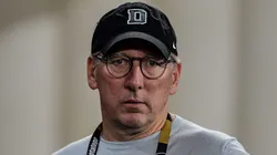 Jhon Textor dono do Botafogo durante partida contra o Palmeiras no estádio Engenhão pelo campeonato Brasileiro A 2023.