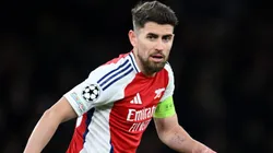 Jorginho em ação pelo Arsenal