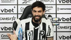 Mastriani foi apresentado no Botafogo. Foto: Vitor Silva/Botafogo