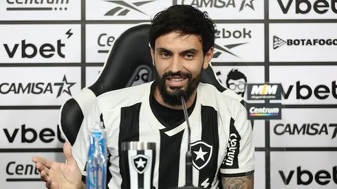 Mastriani foi apresentado no Botafogo. Foto: Vitor Silva/Botafogo