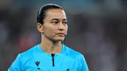 Edina apitou a partida entre Vozão x Tricolor dos Pampas. Foto: Thiago Ribeiro/AGIF