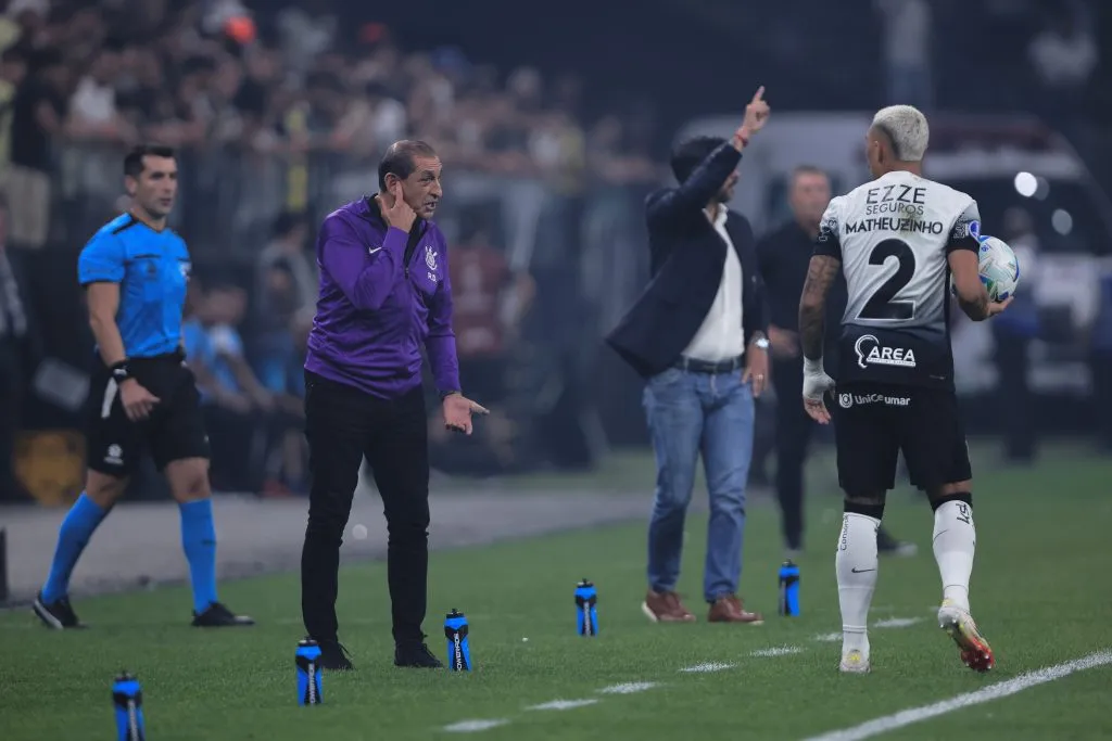 Ramon Diaz técnico do Corinthians – Foto: Ettore Chiereguini/AGIF