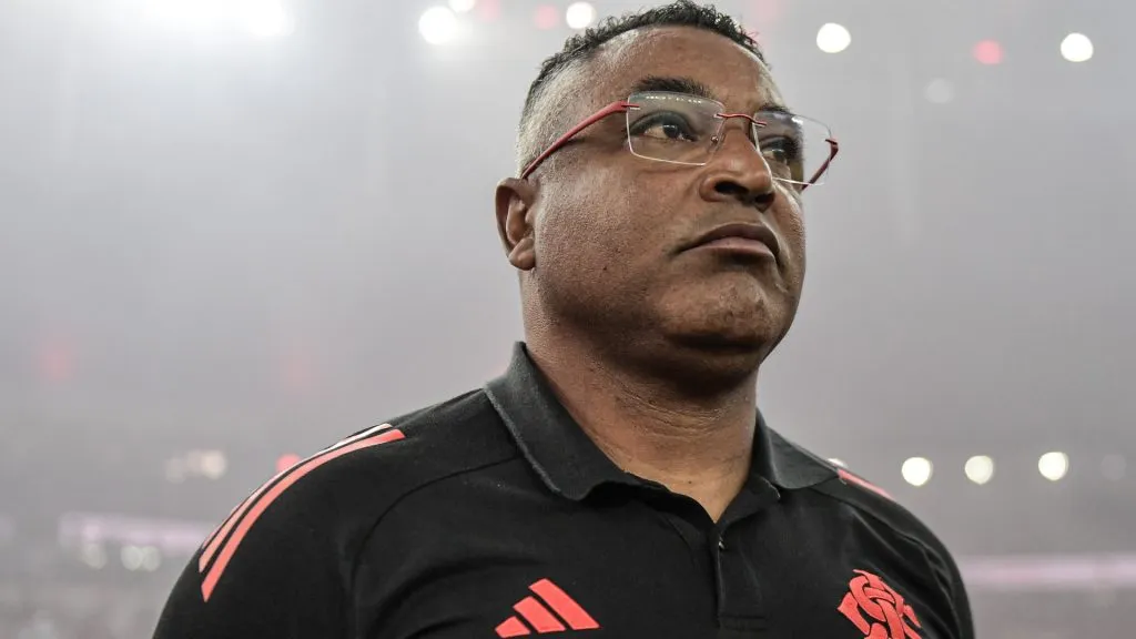 Roger Machado no Internacional durante o Campeonato Brasileiro – Foto: Thiago Ribeiro/AGIF