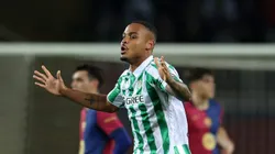 Natan comemorando o gol marcado