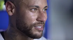 Neymar durante partida entre Santos e Água Santa, pelo Campeonato Paulista, na Vila Belmiro.