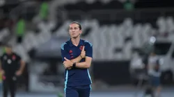 Filipe Luís técnico do Flamengo durante partida contra o Vasco no estádio Engenhão pelo campeonato Carioca 2025. Foto: Thiago Ribeiro/AGIF