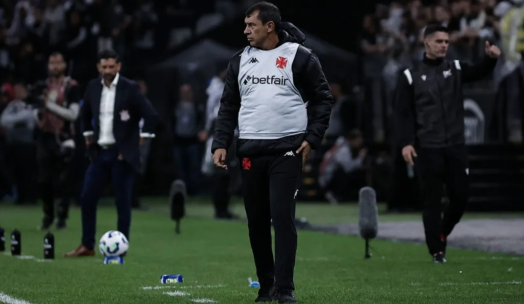 Fábio Carille vive momento delicado no Vasco da Gama – Foto: Fabio Giannelli/AGIF
