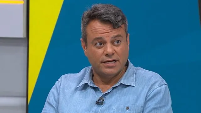 Eric Faria, comentarista do Grupo Globo. Foto: Reprodução.