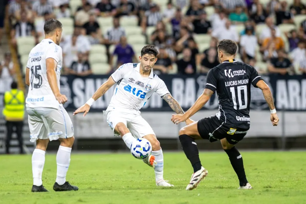 Grêmio perdeu para o Ceará pelo Brasileirão. Foto: Baggio Rodrigues/AGIF