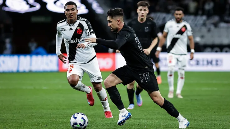 Igor Coronado, jogador do Corinthians durante partida contra o Vasco no estadio Arena Corinthians pelo campeonato Brasileiro A 2025. Foto: Fabio Giannelli/AGIF