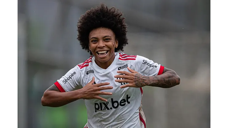 Valéria Cantuário, selou a vitória das Meninas da Gávea sobre o Vasco pela Copa Rio neste sábado