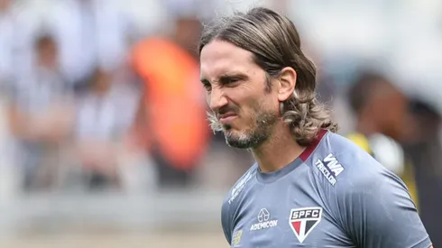 Zubeldía, treinador do São Paulo, em Zubeldía segue no comando do São Paulo.