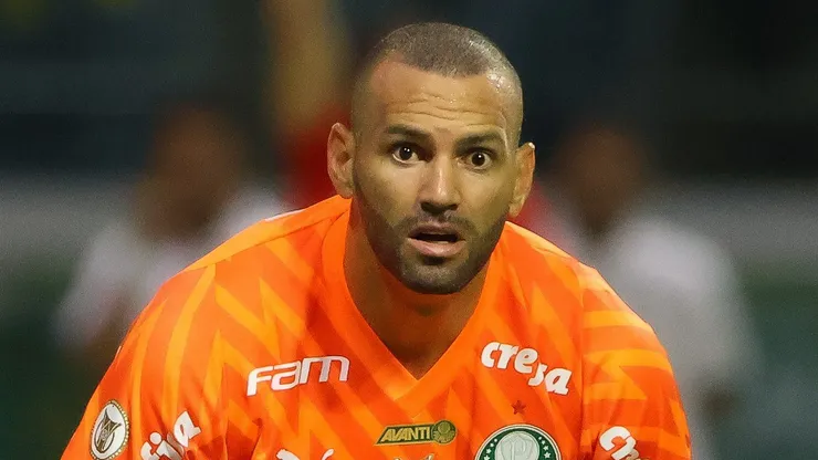 Weverton, em ação pelo Palmeiras - Foto: Joisel Amaral/AGIF