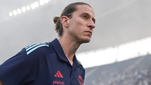 Filipe Luis é o técnico do Flamengo. Foto: Thiago Ribeiro/AGIF