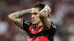 Pedro ficou um longo período sendo desfalque do Flamengo - Foto: Thiago Ribeiro/AGIF