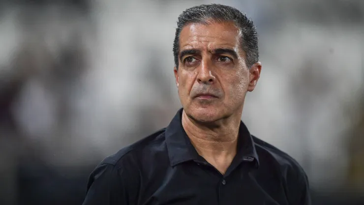 Renato Paiva no comando técnico do Botafogo durante o Brasileirão Série A - Foto: Thiago Ribeiro/AGIF