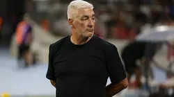 Omar de Felippe durante partida contra o Boca Juniors, pelo Campeonato Argentino. Foto: Joaquín Camiletti