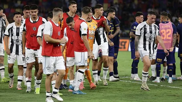 Jogadores da equipe argentina. Foto: Joaquín Camiletti/Getty Images