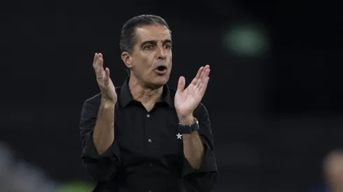 Renato Paiva, técnico do Botafogo. Foto: Jorge Rodrigues/AGIF