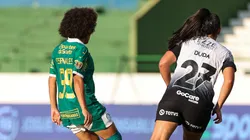 Joselyn Espinales e Duda na final do Paulistão Feminino - Foto: Fabio Menotti/Palmeiras