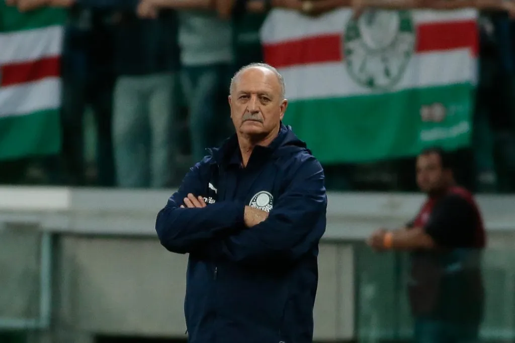 Felipão, ex-técnico do Palmeiras