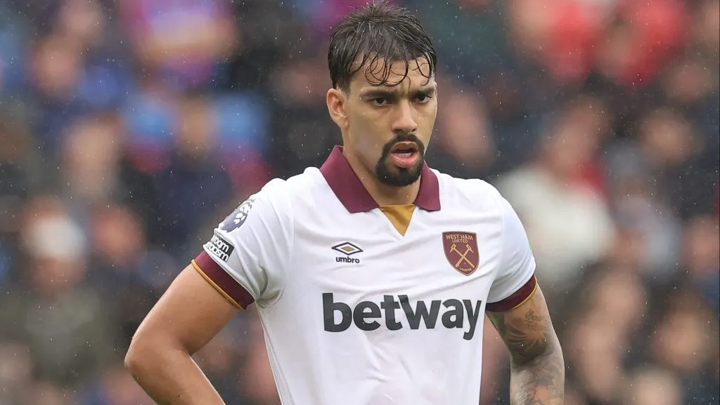 Paquetá em jogo do West Ham. Photo by Richard Pelham/Getty Images