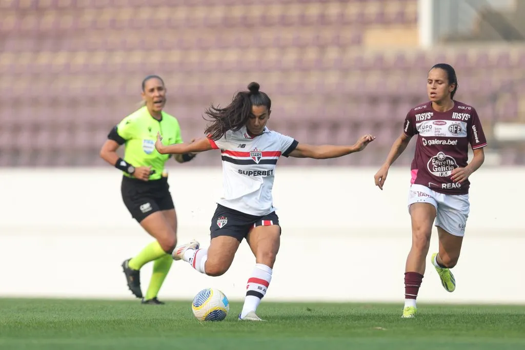 Ferroviária e São Paulo. Foto: Pedro Zacchi/AGIF