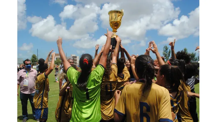 Meninas do VF4 no Campeonato de 2021. Foto: Lucas Barros / VF4