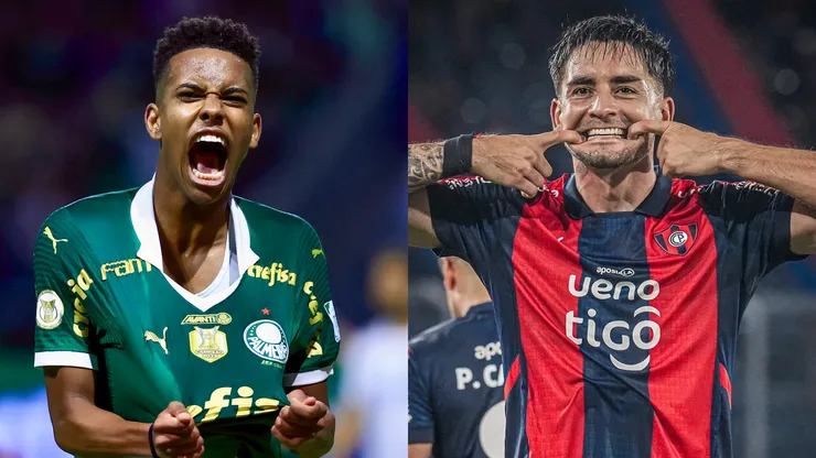 Palmeiras x Cerro Porteño se enfrentam nesta quarta-feira (8) pela Copa Libertadores. Foto: AGIF e Reprodução