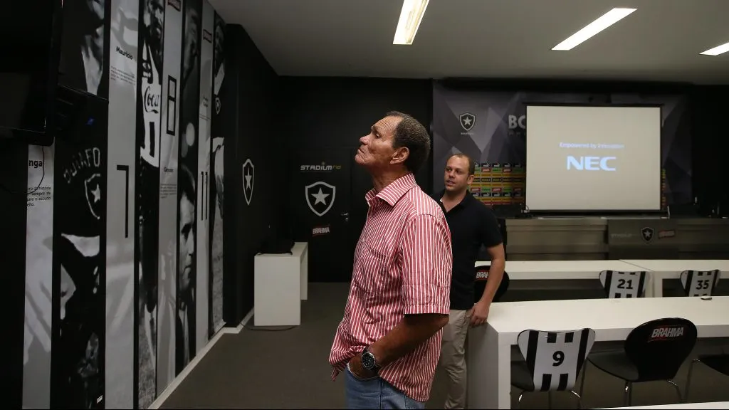 Manga marcou história no Botafogo, Internacional e Seleção Brasileira – Foto: Satiro Sodre/SSPress