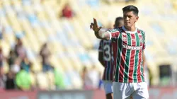 Cano, jogador do Fluminense, durante partida contra o Nova Iguaçu, pelo Campeonato Carioca. Foto: Thiago Ribeiro/AGIF.