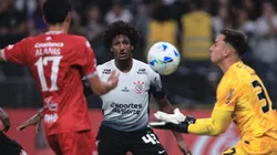 Corinthians em partida de estreia pela Copa Sul-Americana 2025. Foto: Ettore Chiereguini/AGIF
