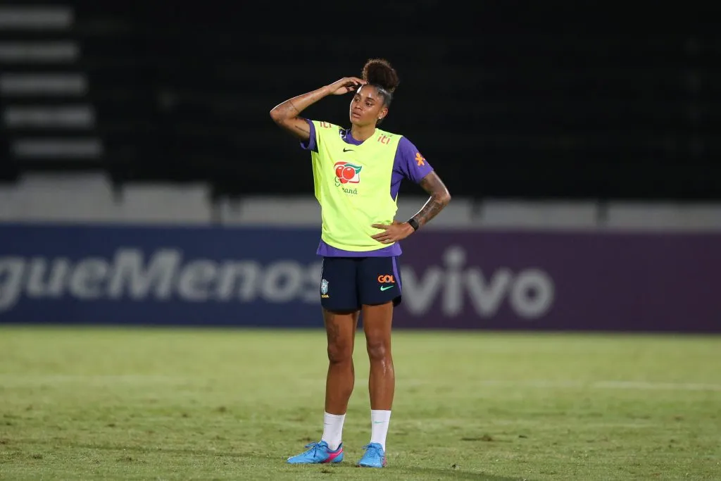 Jogadora Tarciane. Foto: Marlon Costa/AGIF