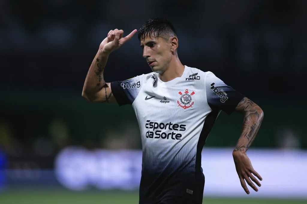 Jogador argentino chegou recentemente ao Timão. Foto: Ettore Chiereguini/AGIF