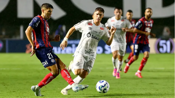 Peixe ficou no empate contra o Bahia - Foto: Mauricio De Souza/AGIF.