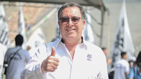 Marcelo Teixeira assumiu a presidência do Santos logo após o rebaixamento do clube