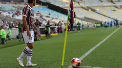 Lima jogador do Fluminense durante partida contra o Nova Iguaçu no estádio Maracanã pelo campeonato Carioca 2025. Foto: Thiago Ribeiro/AGIF