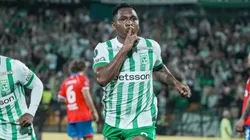 Internacional terá pela frente o Atlético Nacional, de Alfredo Morelos - Foto: Reprodução/Atlético Nacional
