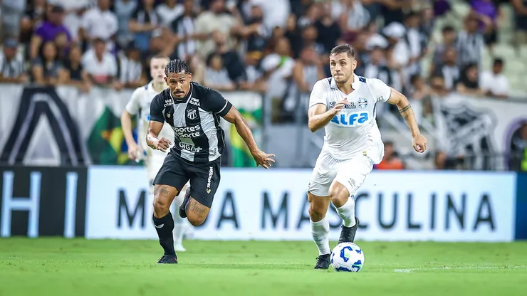 Grêmio foi derrotado pelo Ceará, na Arena Castelão. Foto: Lucas Uebel/Grêmio.
