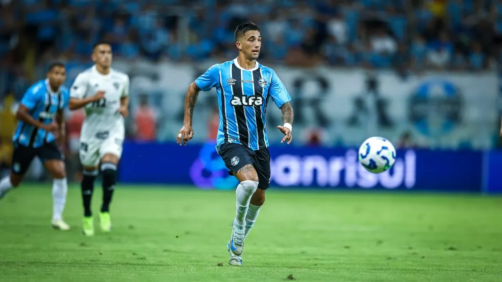 Imortal venceu o Atlético-MG na estreia do Brasileirão. Foto: Lucas Uebel/Grêmio.