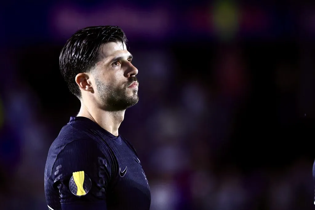SP – BRAGANCA PAULISTA – 16/01/2025 – PAULISTA 2025, BRAGANTINO X CORINTHIANS – Hector Hernandez jogador do Corinthians durante partida contra o Bragantino no estadio Nabi Abi Chedid pelo campeonato Paulista 2025. Foto: Marcello Zambrana/AGIF