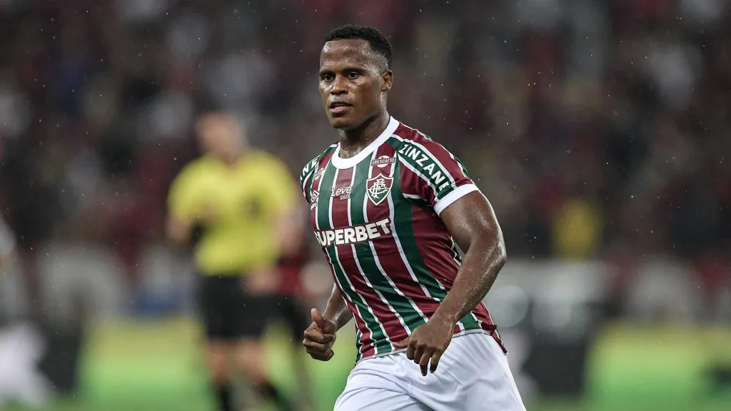 Arias em ação com a camisa do Tricolor das Laranjeiras. Foto: Thiago Ribeiro/AGIF.