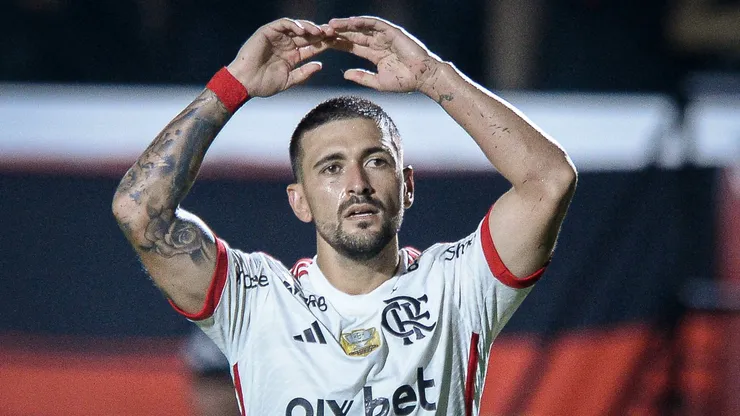 Arrascaeta jogador do Flamengo. Foto: Jhony Pinho/AGIF