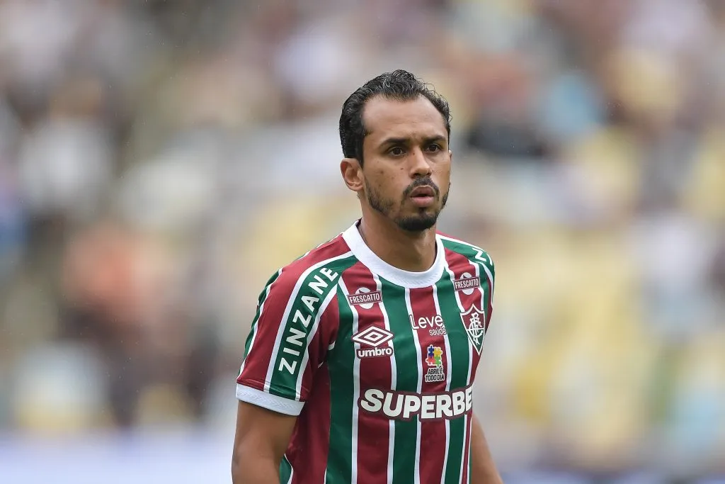 RJ – RIO DE JANEIRO – 06/04/2025 – BRASILEIRO A 2025, FLUMINENSE X BRAGANTINO – Lima jogador do Fluminense durante partida contra o Bragantino no estadio Maracana pelo campeonato Brasileiro A 2025. Foto: Thiago Ribeiro/AGIF