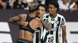 Jogadores do Botafogo comemoram gol em cima do Carabobo-VEN. Foto: Vítor Silva/Botafogo.